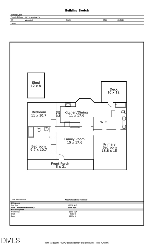 357 Caroline Drive, Wendell, NC 27591 - #2