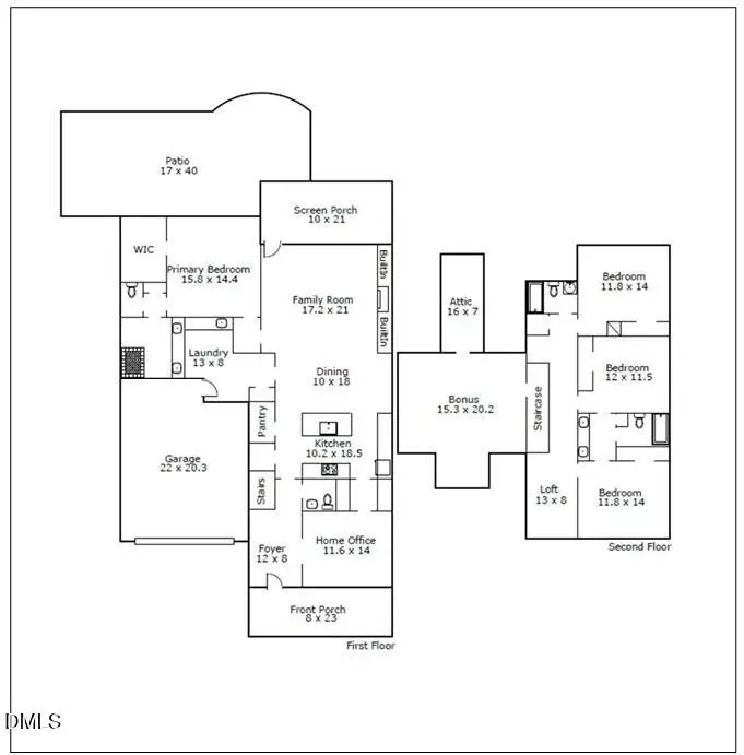 208 Vervain Way, Holly Springs, NC 27540 - #2