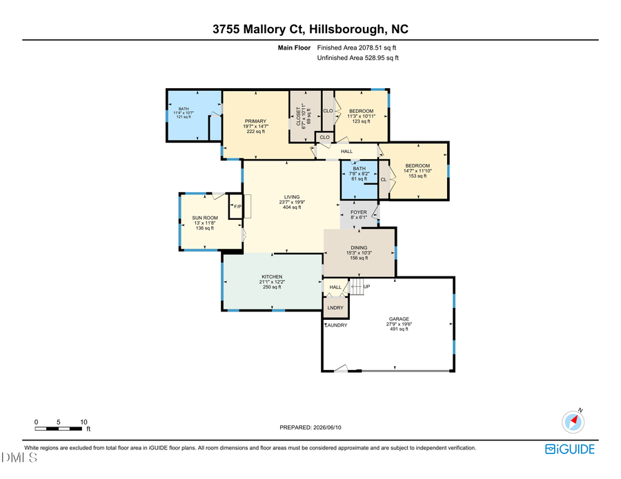 3755 Mallory Court, Hillsborough, NC 27278 - #2