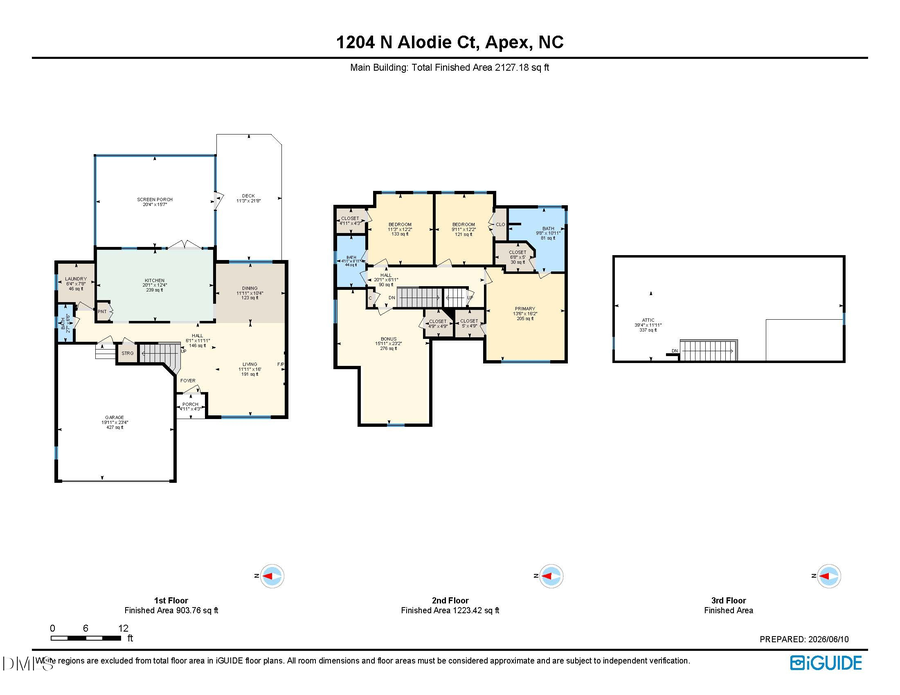 1204 N Alodie Court, Apex, NC 27502 - #2