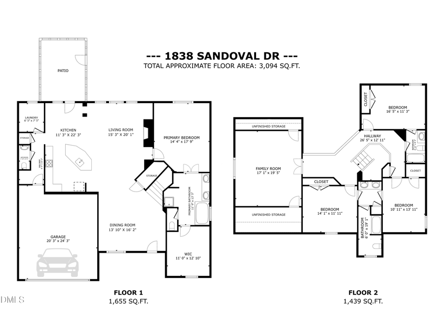 1838 Sandoval Drive, Durham, NC 27703 - #2