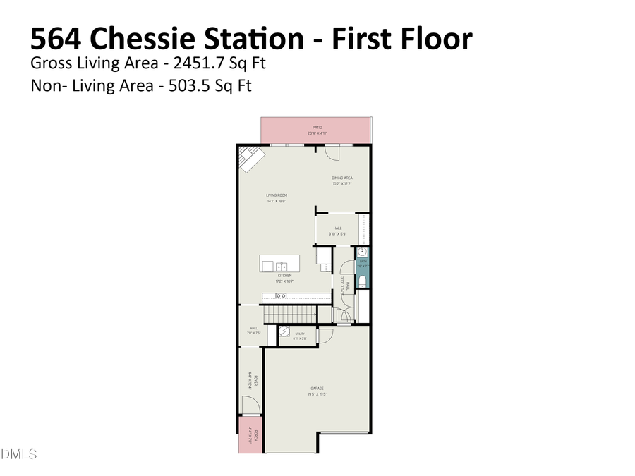 564 Chessie Station, Apex, NC 27502 - #2
