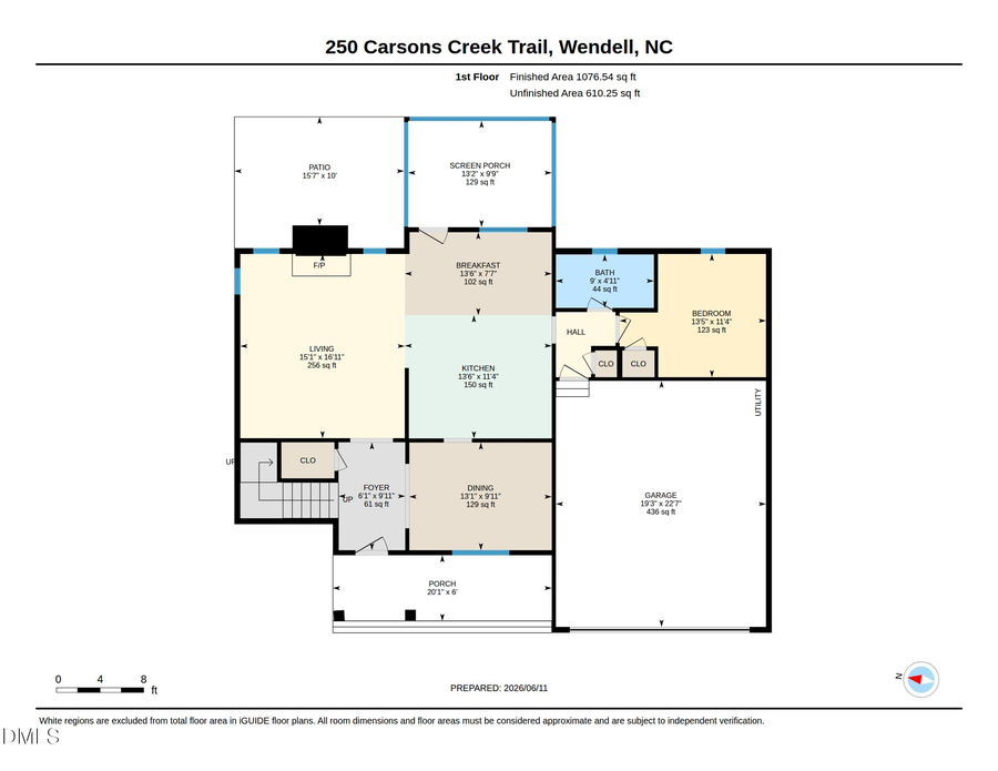 250 Carsons Creek Trail, Wendell, NC 27591 - #2