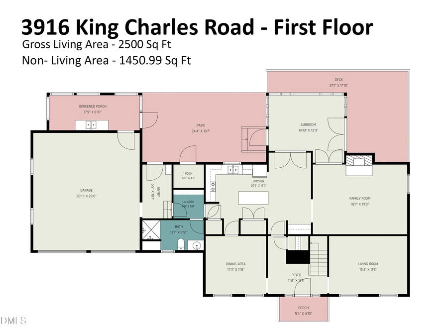 3916 King Charles Road, Durham, NC 27707 - #2