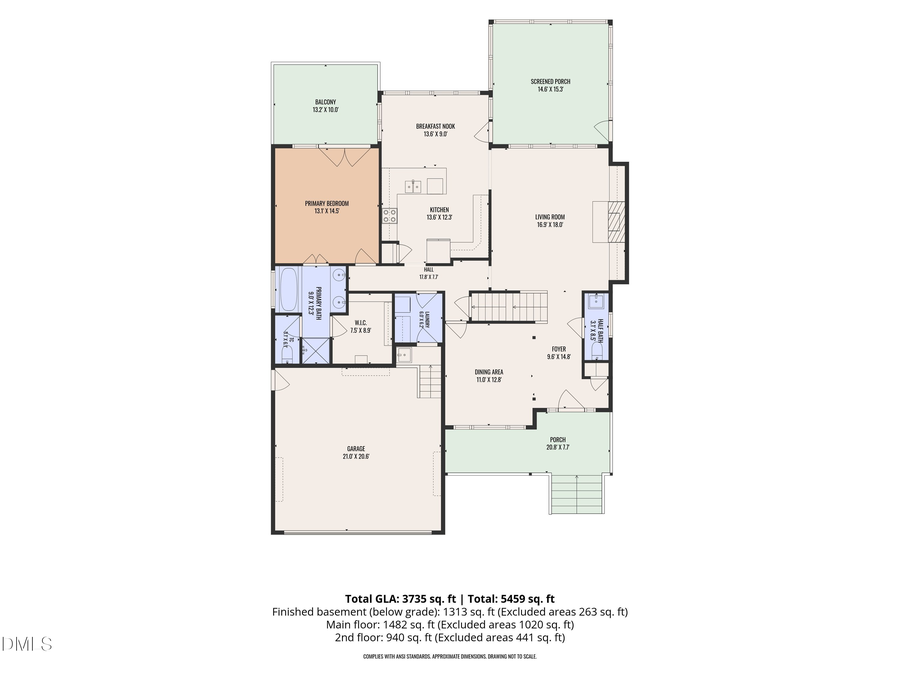 1224 Sky Hill Place, Wake Forest, NC 27587 - #2