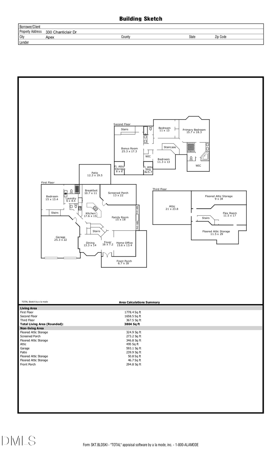 330 Chanticlair Drive, Apex, NC 27502 - #2