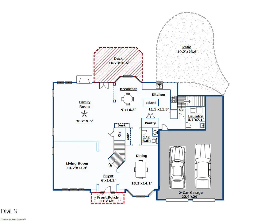 12004 Shavenrock Place, Raleigh, NC 27613 - #2