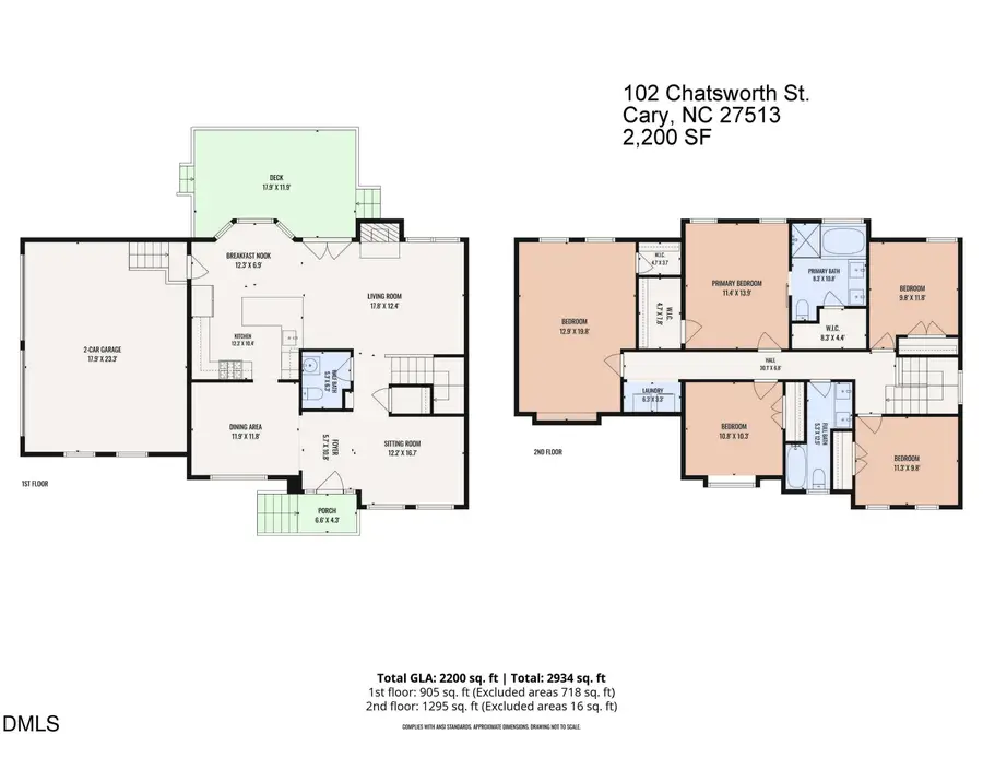 102 Chatsworth Street, Cary, NC 27513 - #2
