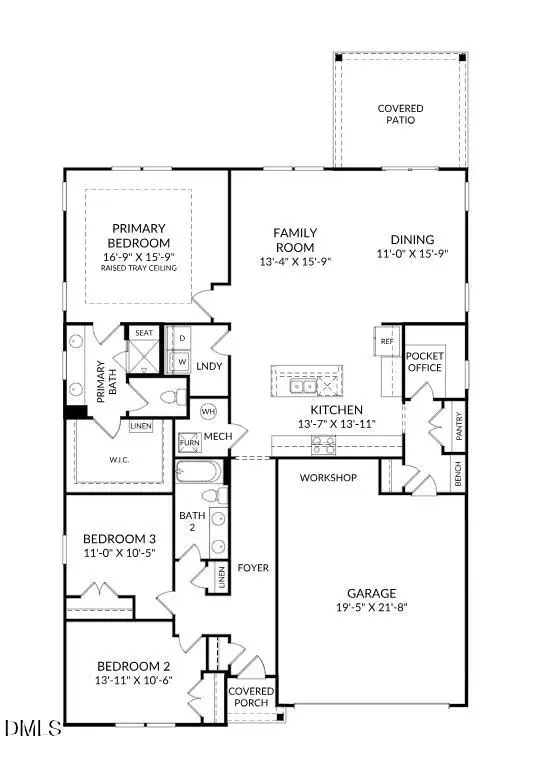 135 King Tucks Way, Four Oaks, NC 27524 - #2