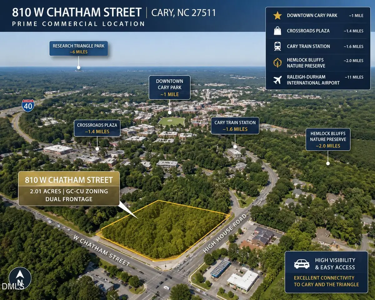 810 W Chatham Street, Cary, NC 27511 - #1
