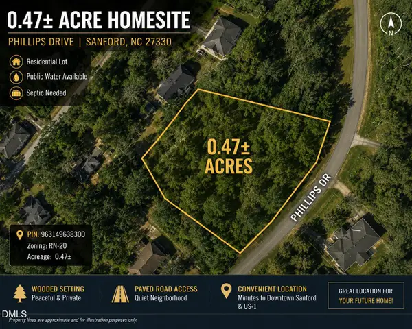 Lot 77 Phillips Drive, Sanford, NC 27330