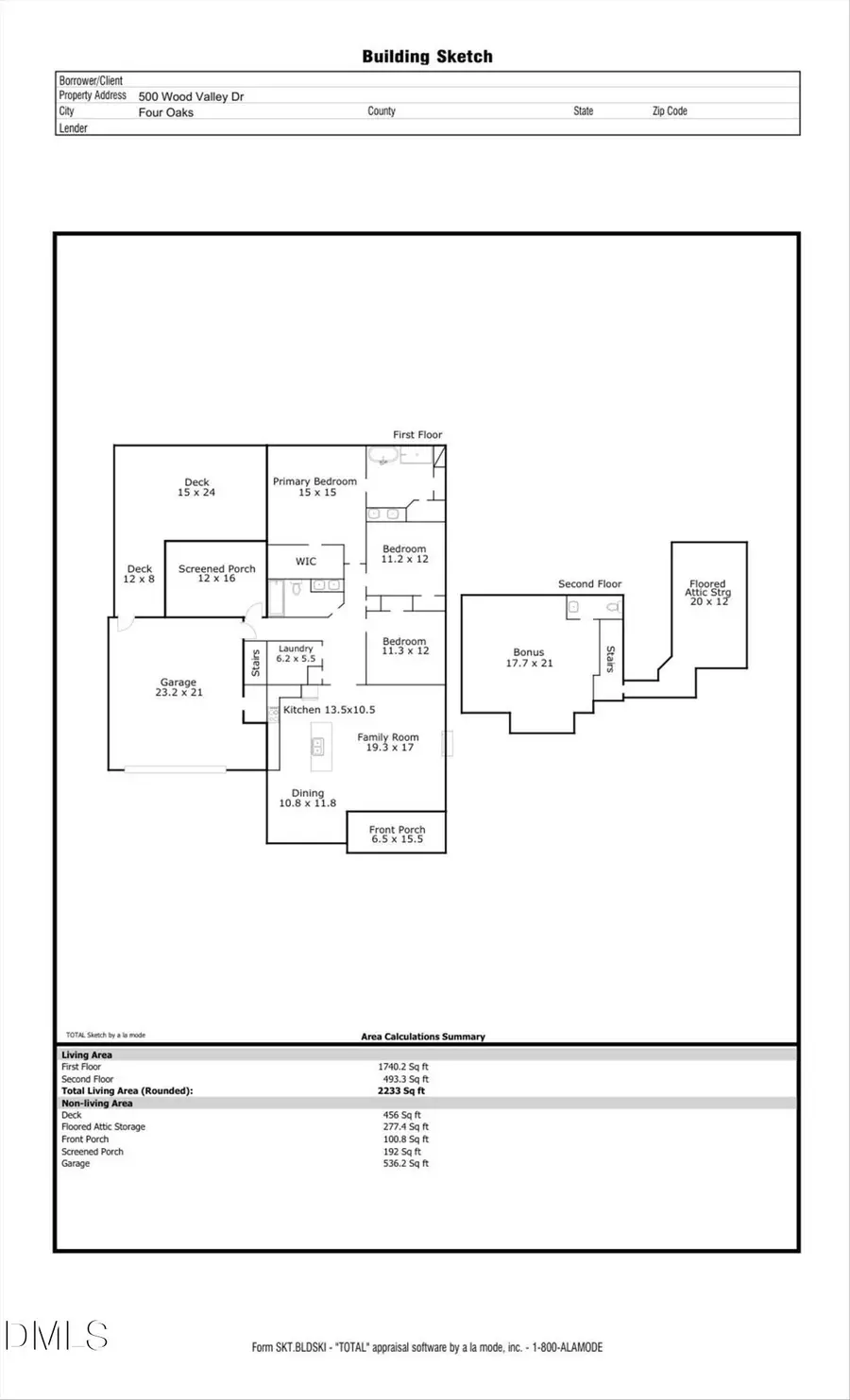 500 Wood Valley Drive, Four Oaks, NC 27524 - #3