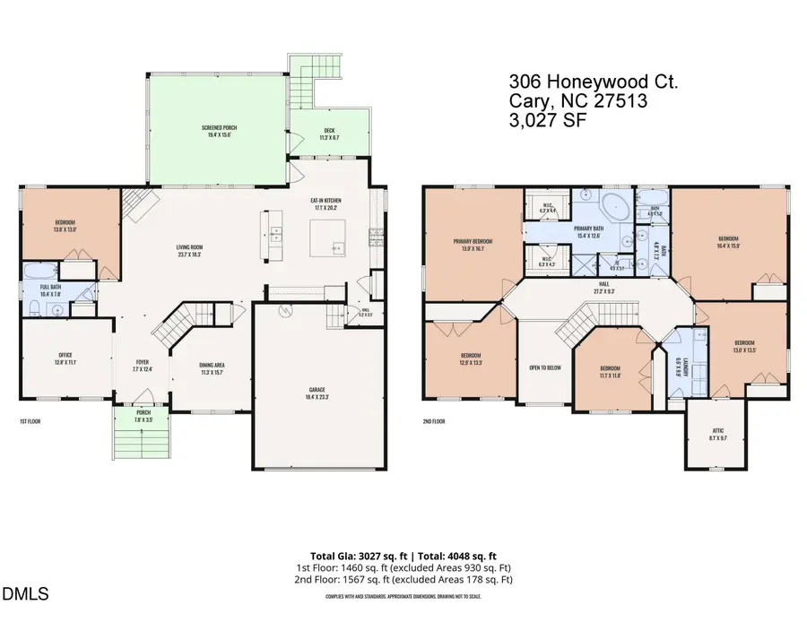 306 Honeywood Court, Cary, NC 27518 - #2