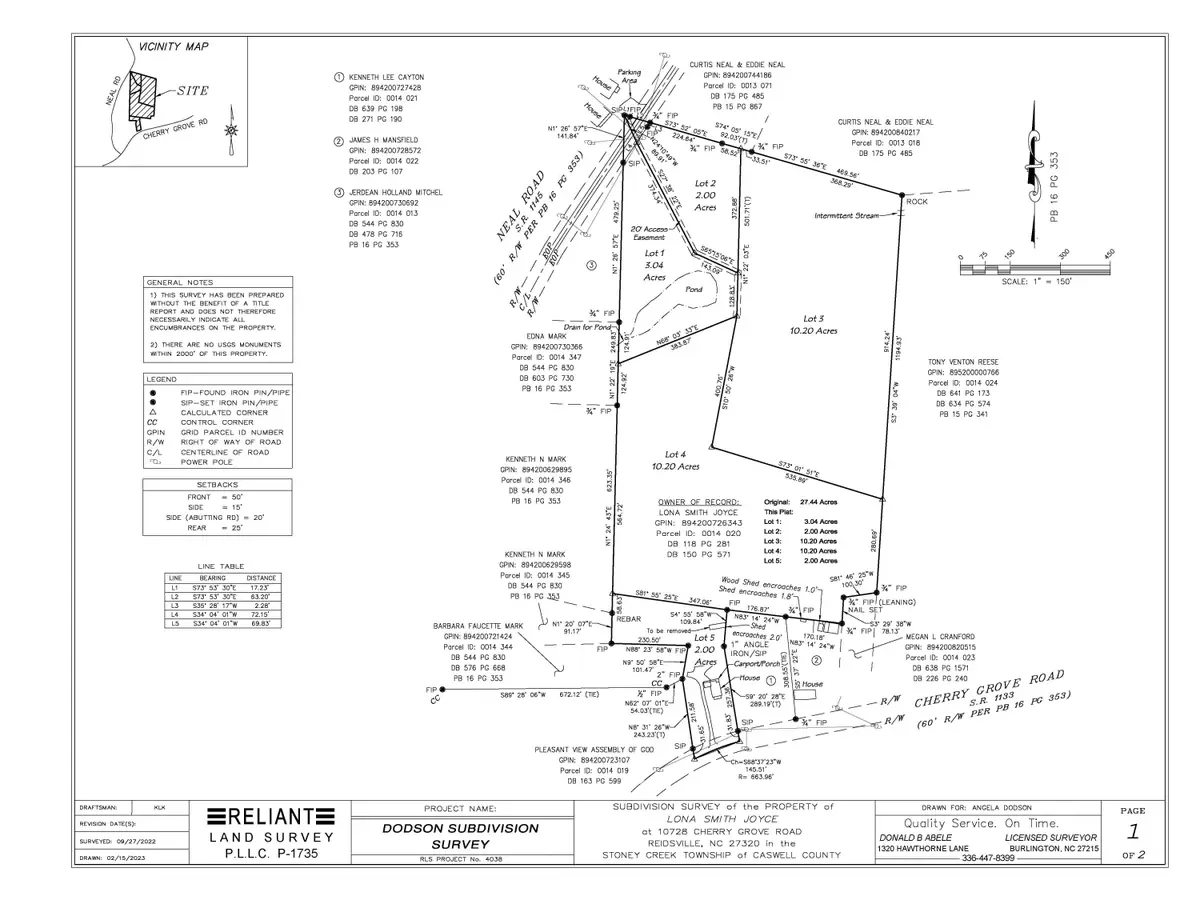 000 Neal Road, Reidsville, NC 27320 - #1