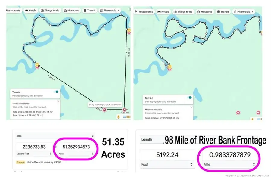 52 Acres, River Front Property Land, Lumberton, NC 28360 - Image #2