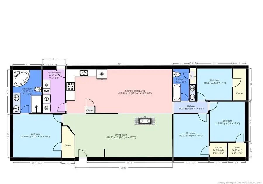 4705 Hickory Ridge, Parkton, NC 28371 - #3
