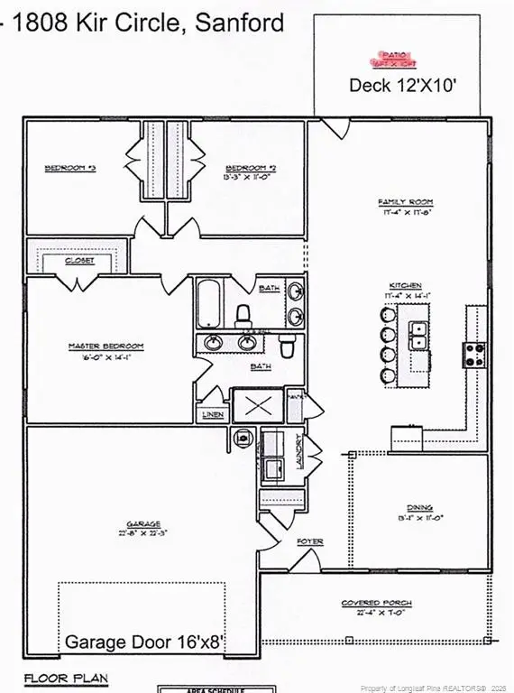 1808 Kir Circle, Sanford, NC 27332 - #3