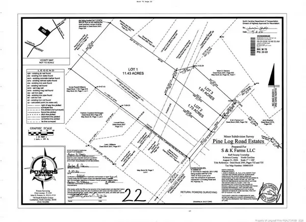 Lot 2 Pine Log Road, Lumberton, NC 28360