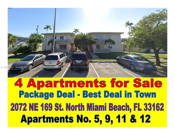 2072 NE 169th Street #9, 11, 12 5, North Miami Beach, FL 33162