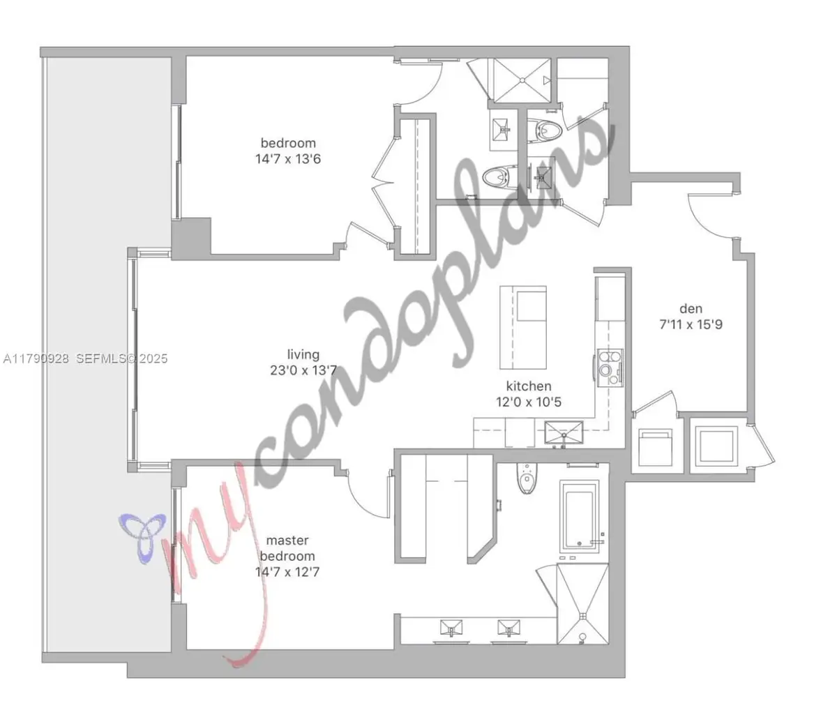 88 SW 7th Street #810, Miami, FL 33130 - #1