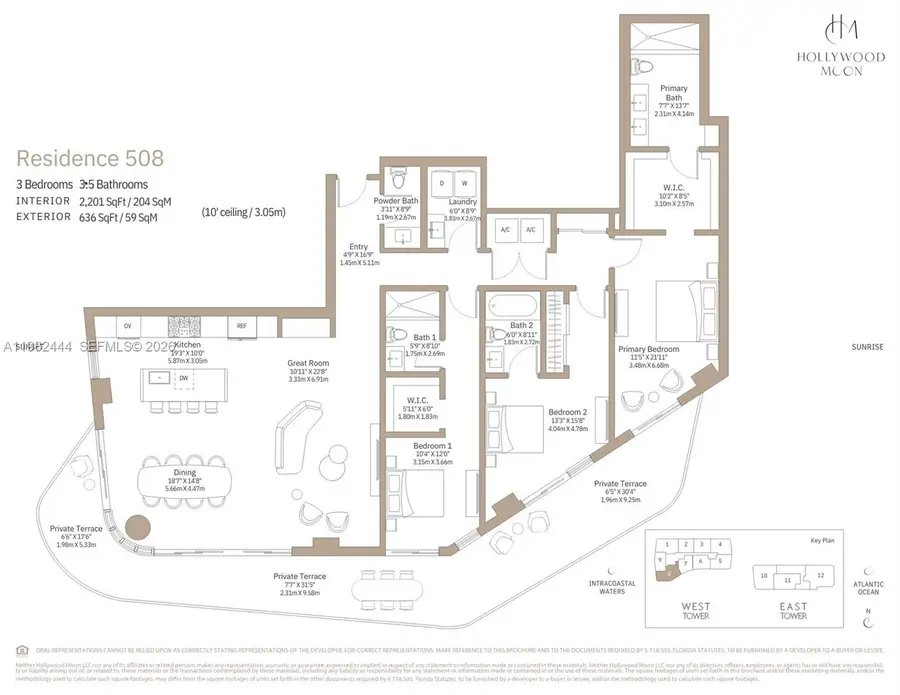 901 S Ocean Drive #508, Hollywood, FL 33019 - #2