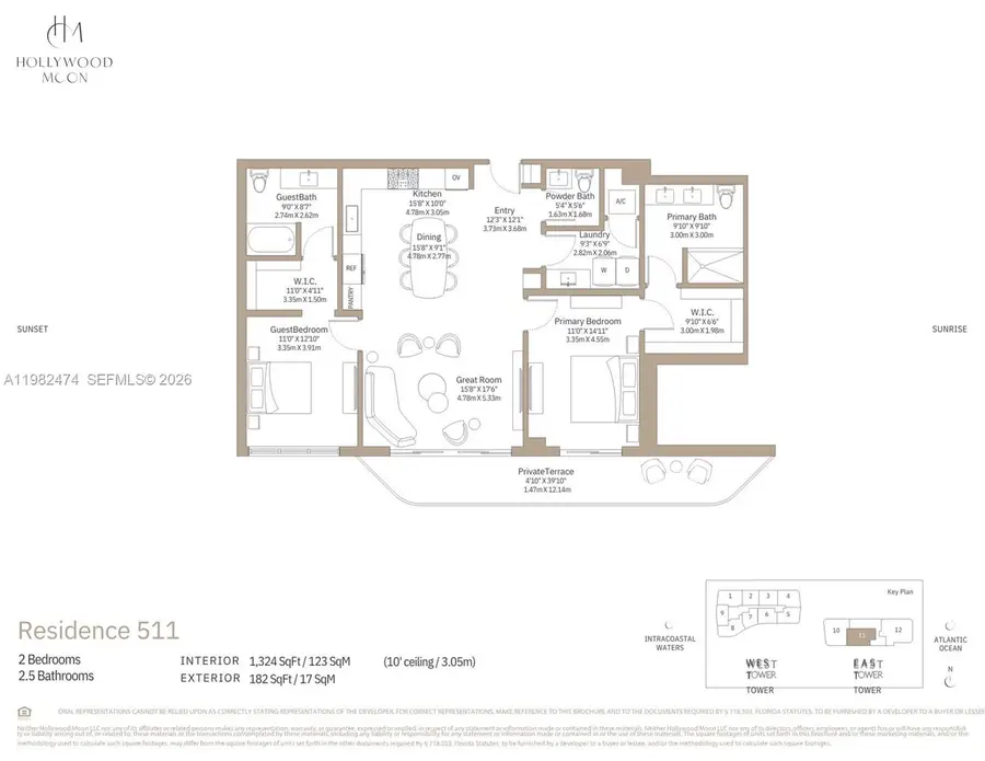 901 S Ocean Drive #511, Hollywood, FL 33019 - #2