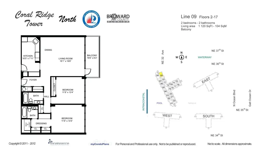 3200 NE 36th Street #609, Fort Lauderdale, FL 33308 - #3