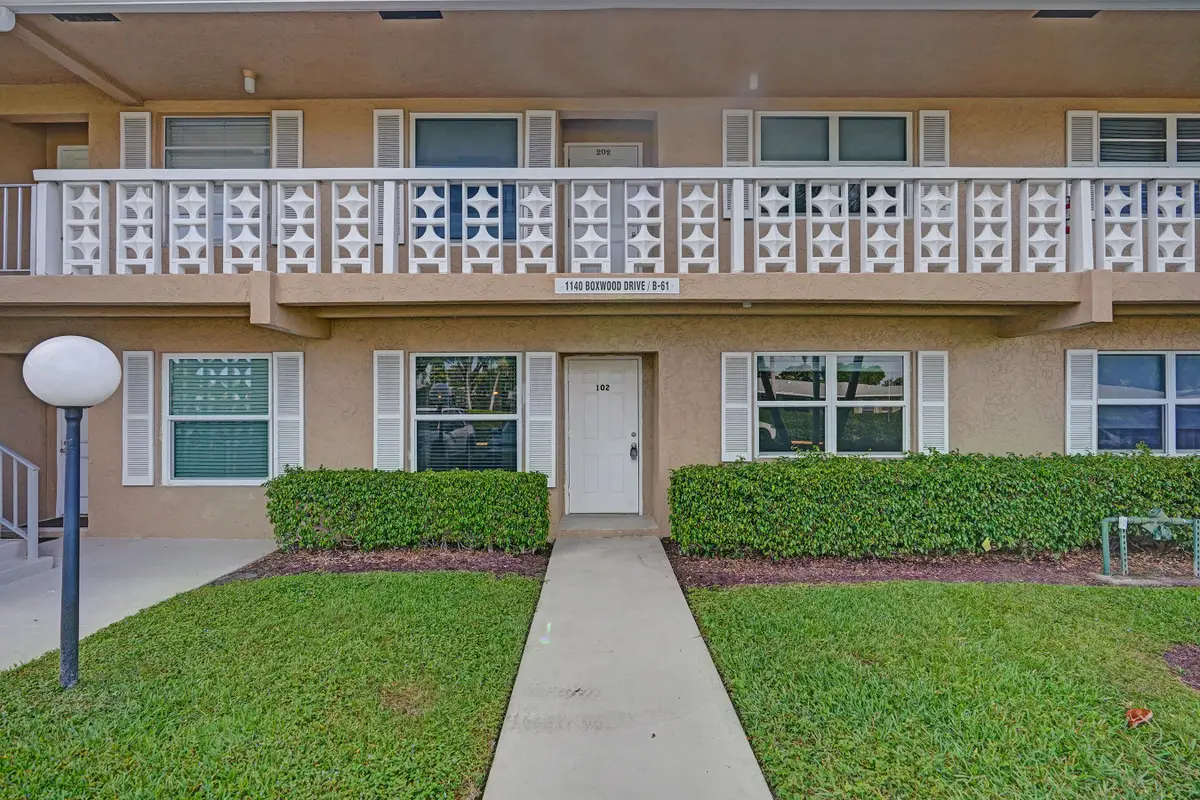 1140 Boxwood Drive #102, Delray Beach, FL 33445 - #1