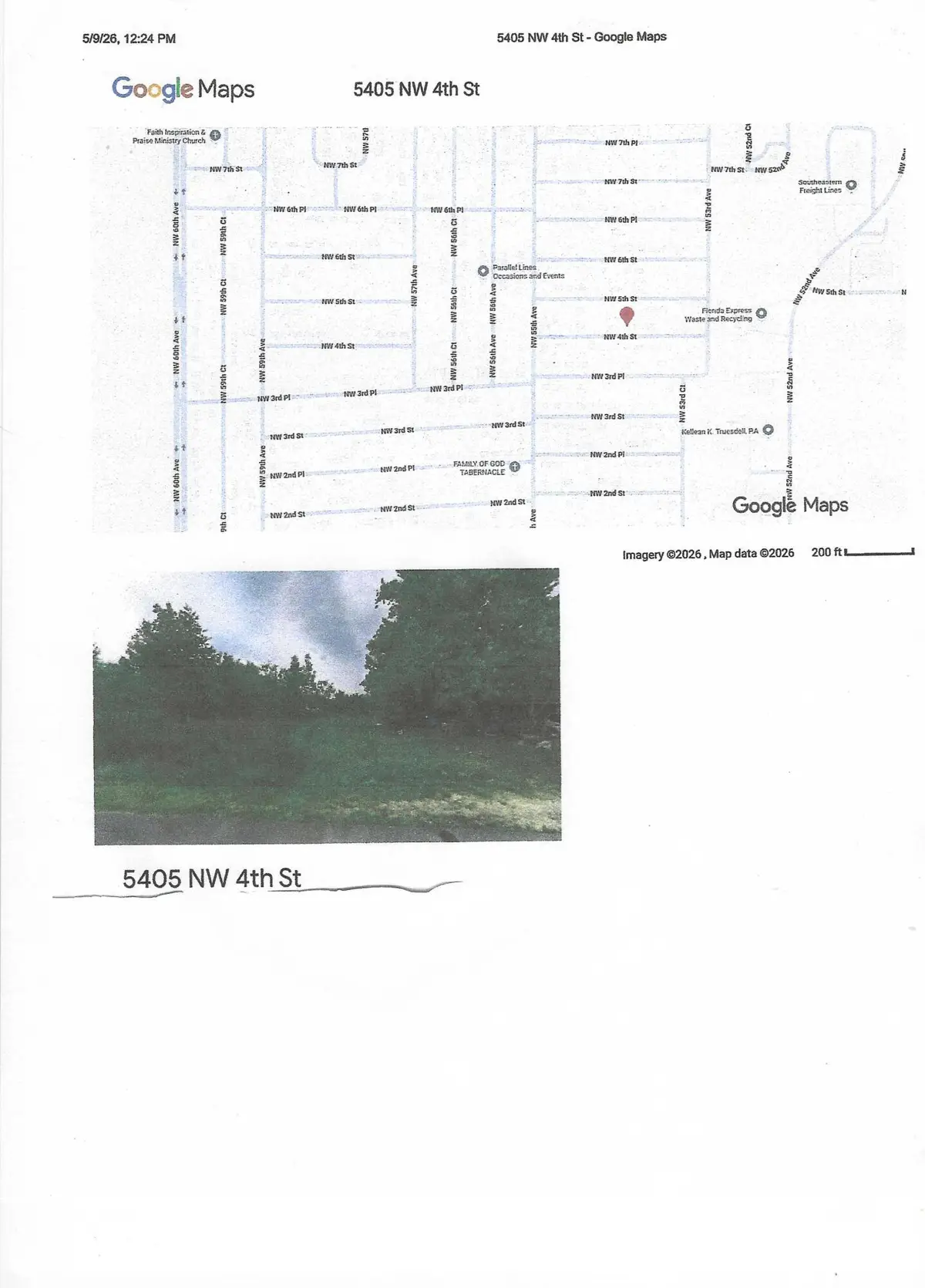 5405 NW 4th Street, Ocala, FL 34482 - #1
