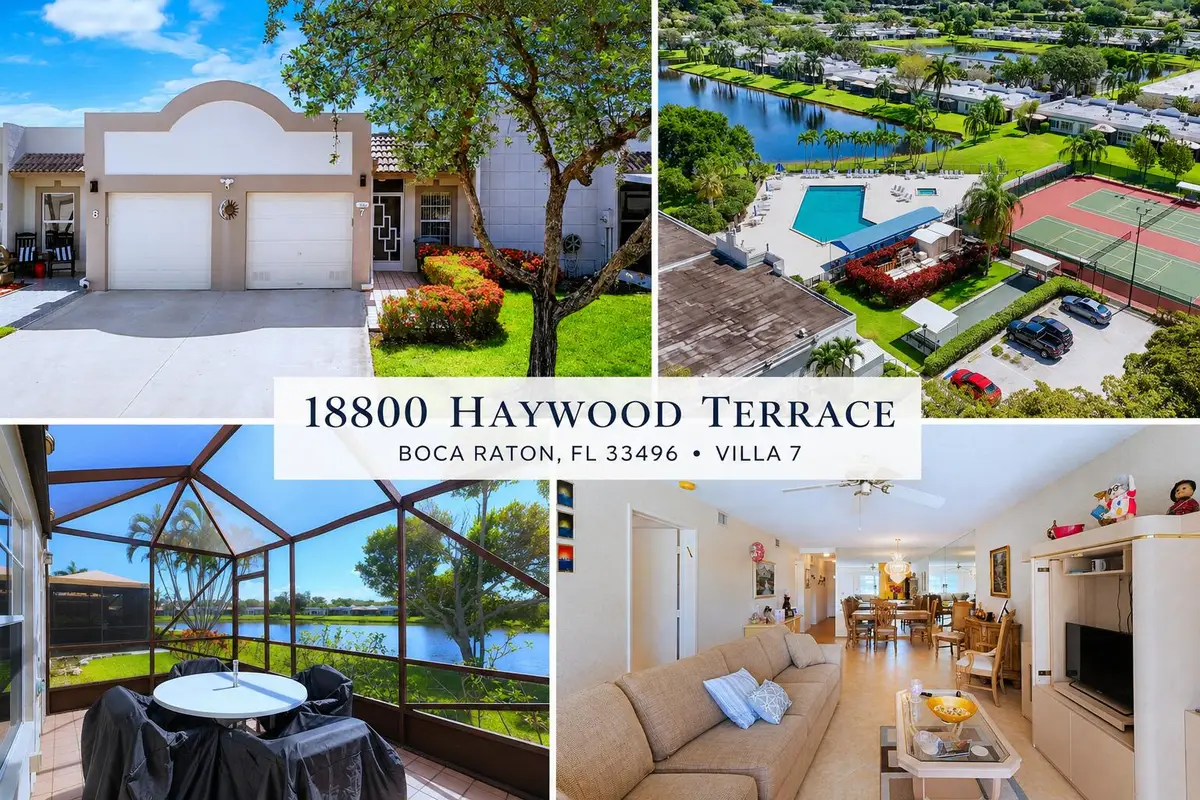 18800 Haywood Terrace #7, Boca Raton, FL 33496 - #1