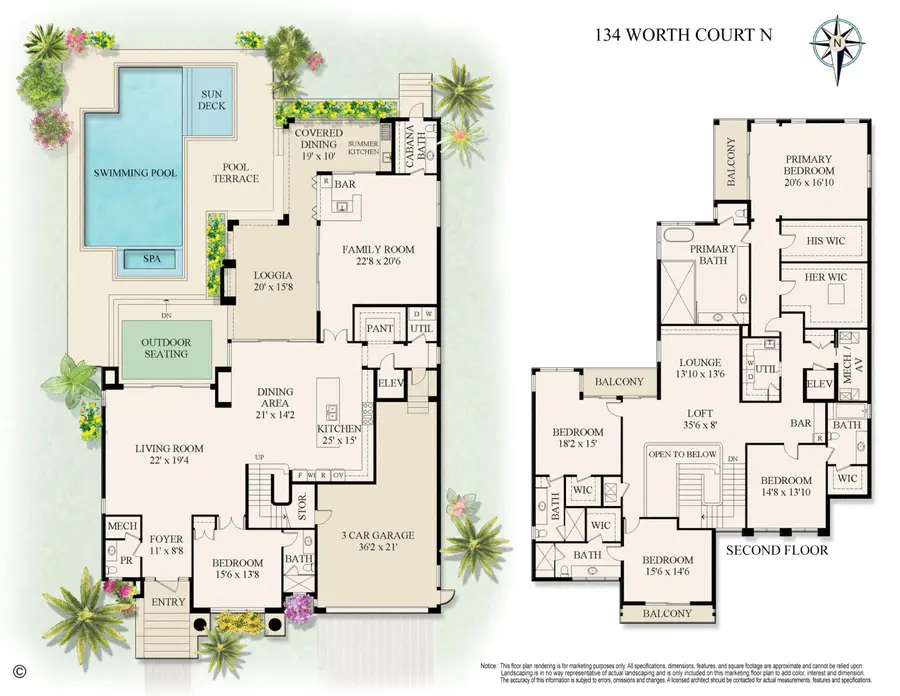 134 Worth Court N, West Palm Beach, FL 33405 - #3