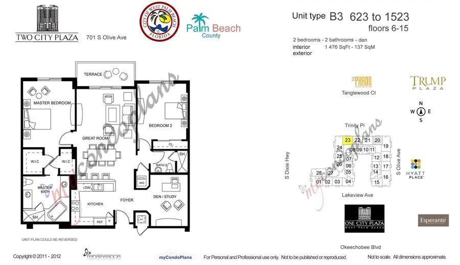 701 S Olive Avenue #823, West Palm Beach, FL 33401 - #2