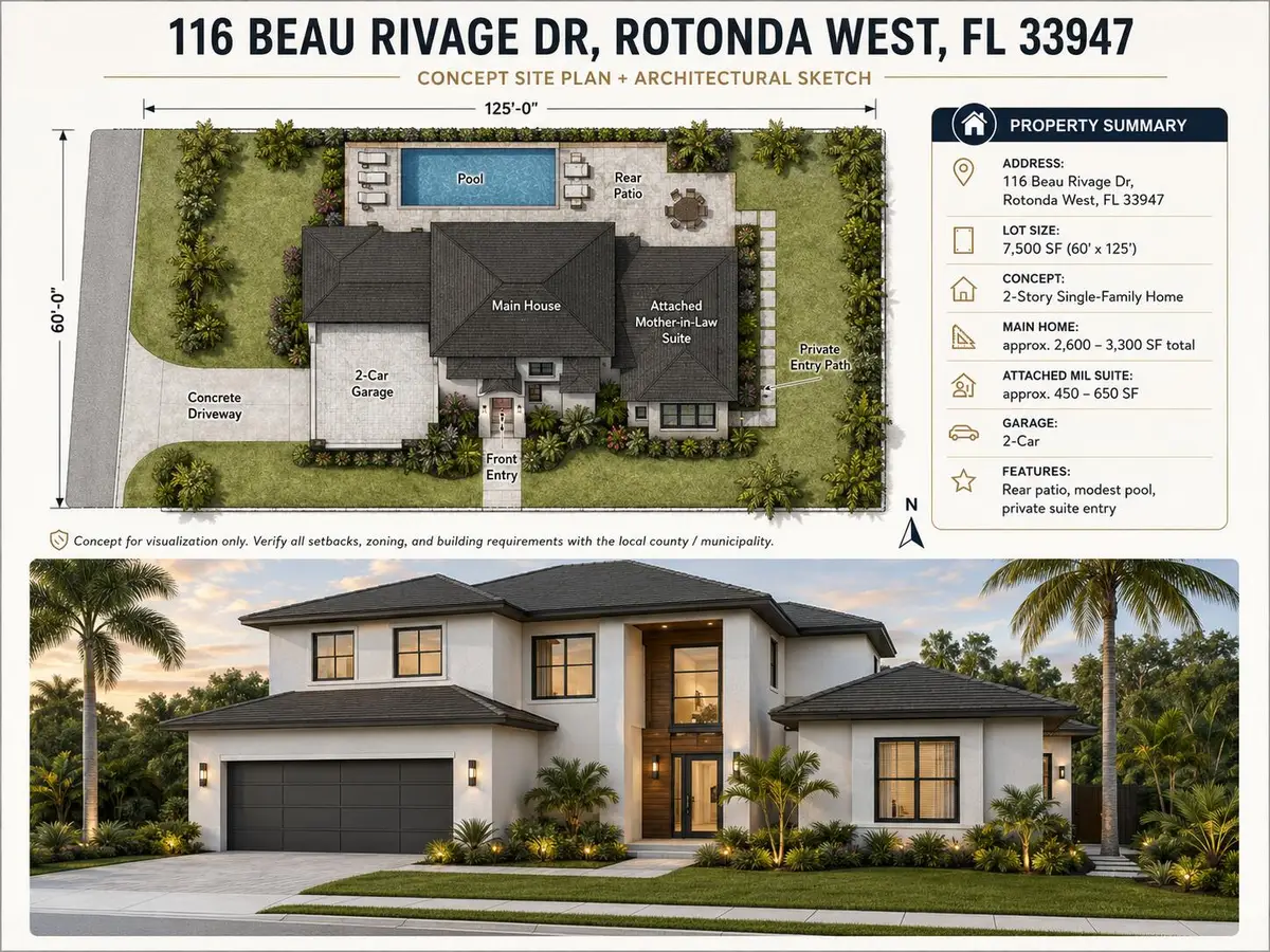 116 Beau Rivage Drive, Rotonda West, FL 33947 - #1