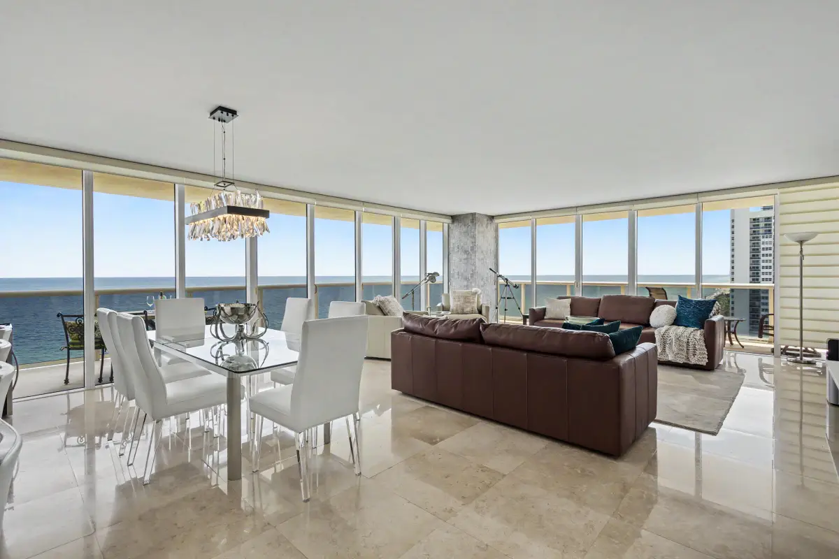 1830 S Ocean Drive #1402, Hallandale Beach, FL 33009 - #1