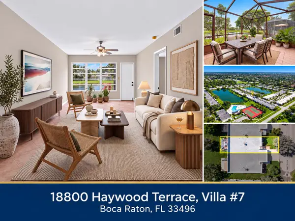 18800 Haywood Terrace #7, Boca Raton, FL 33496