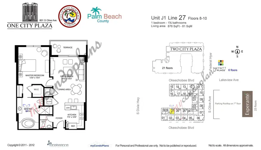 801 S Olive Avenue #1027, West Palm Beach, FL 33401 - #3