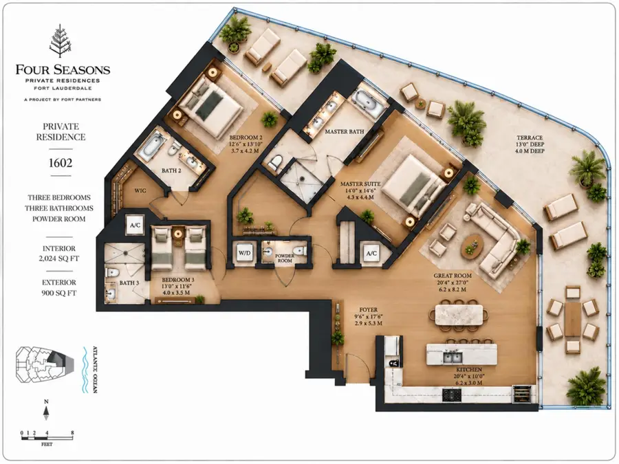 525 N Fort Lauderdale Beach Boulevard #1602, Fort Lauderdale, FL 33304 - #3