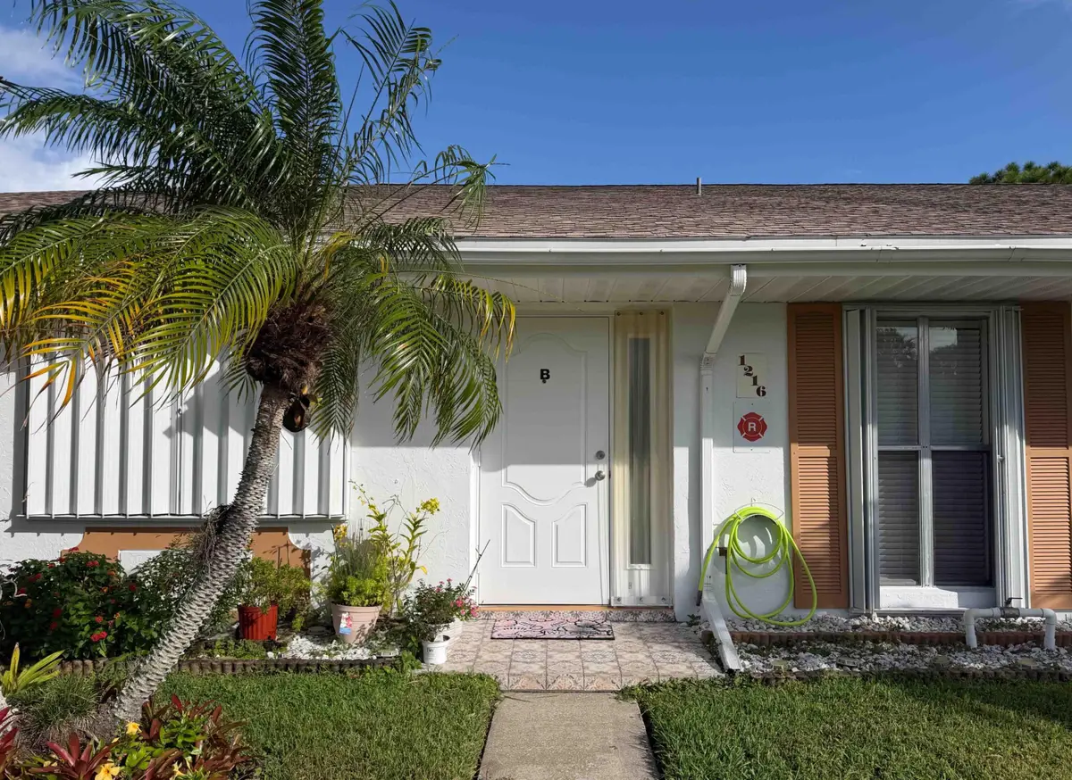 1216 S Lakes End Drive #B, Fort Pierce, FL 34982 - #1