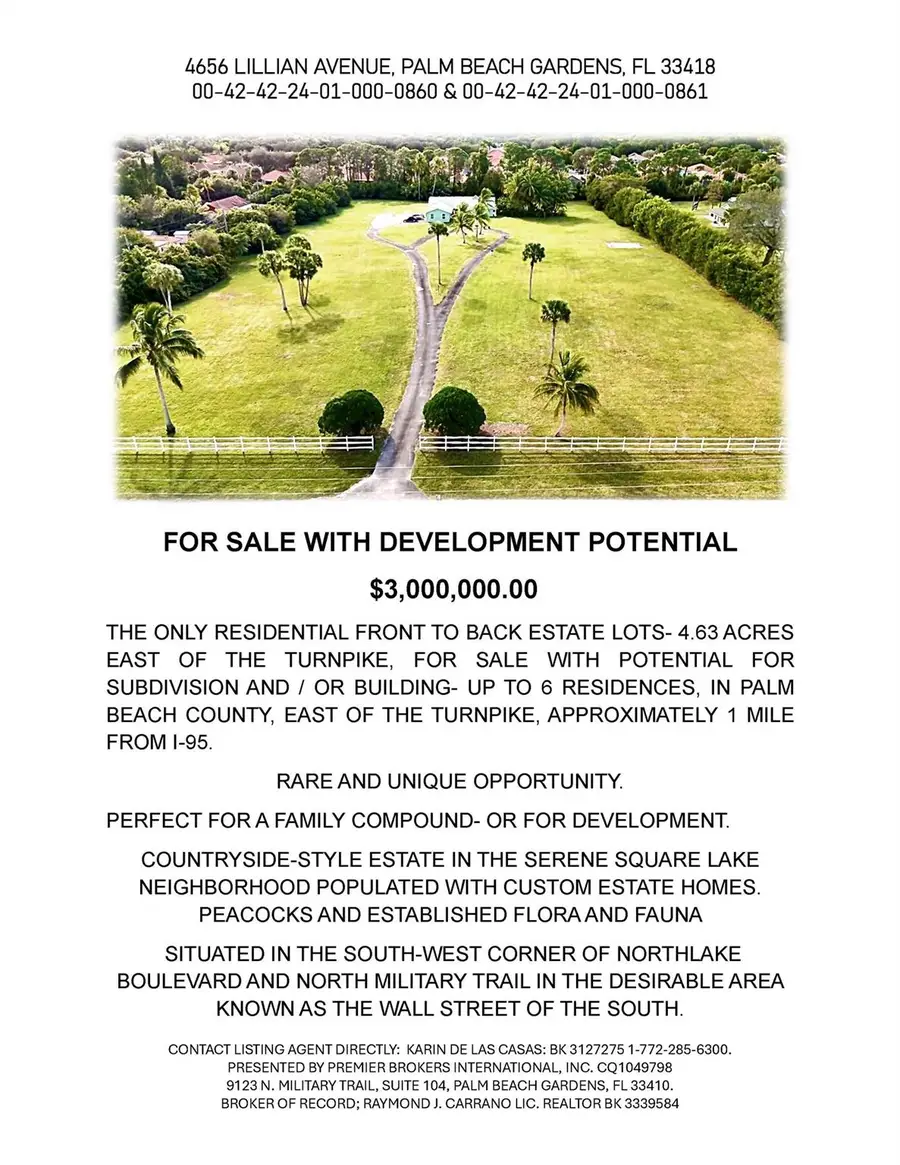 4656 Lillian Ave, Palm Beach Gardens, FL 33418 - Image #2