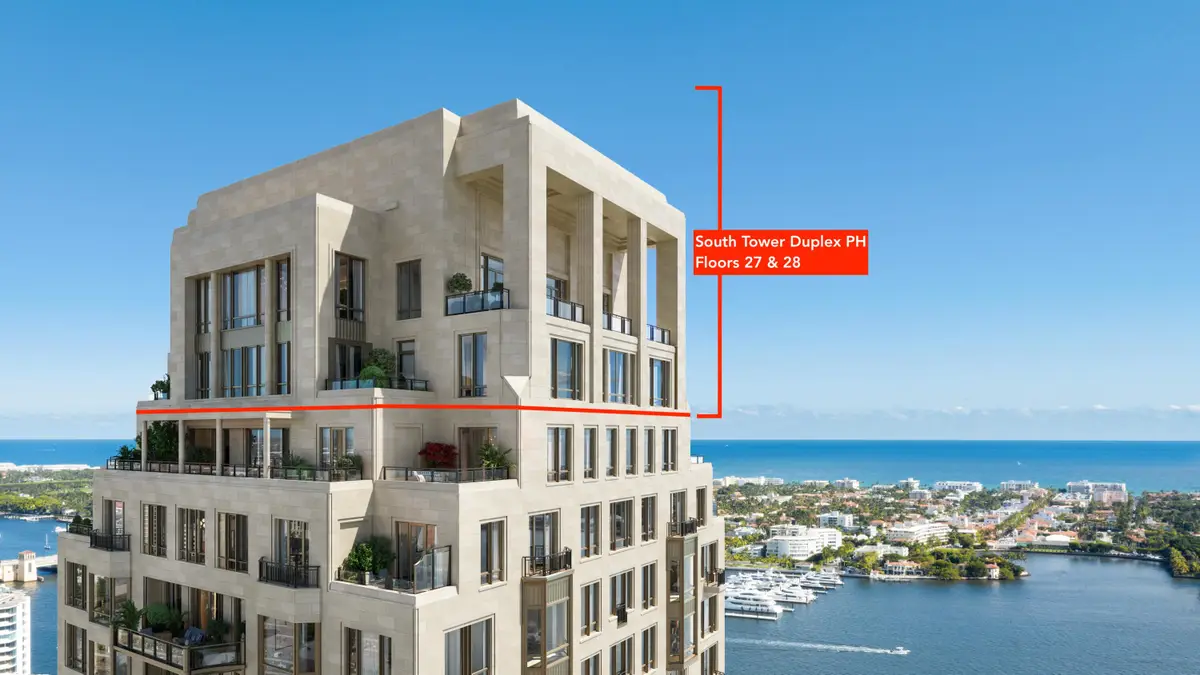 1355 S Flagler Drive #South Tower Duplex Ph, West Palm Beach, FL 33401 - #1