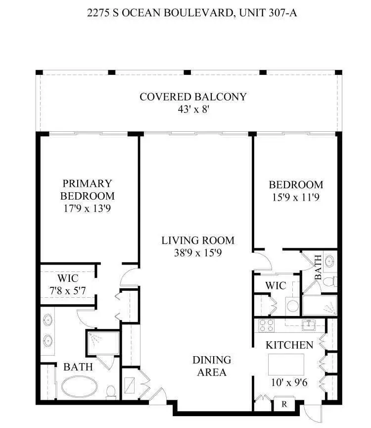 2275 S Ocean Boulevard #307a, Palm Beach, FL 33480 - #2
