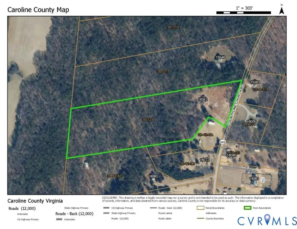 16042 Countyline Church Road, Ruther Glen, VA 22546 - Image #1