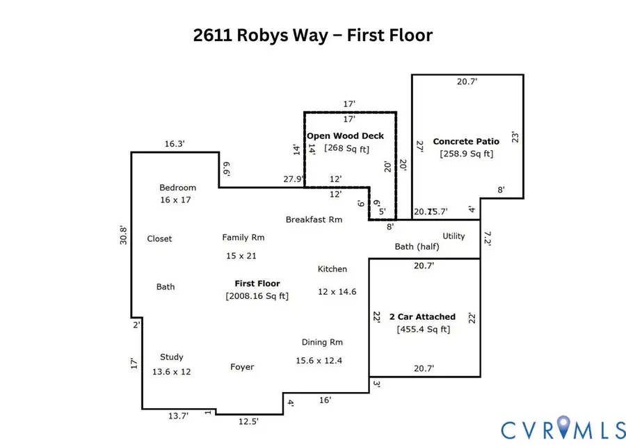 2611 Robys Way, Midlothian, VA 23113 - #3