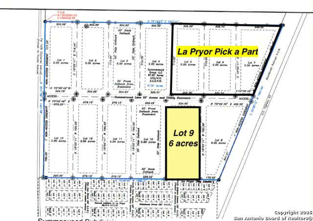 LOT 9 Summerwood Lane, La Pryor, TX 78872 - Image #1