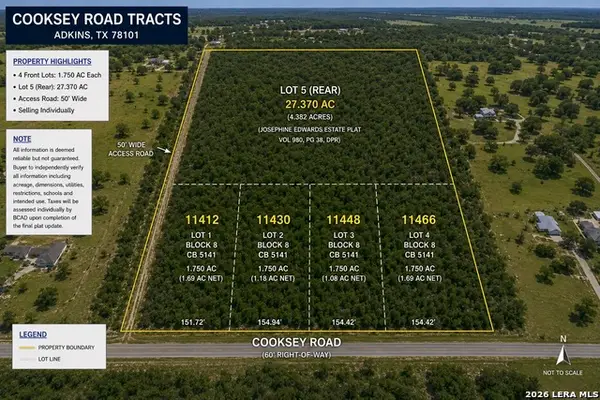 11448 Cooksey Rd, Adkins, TX 78101