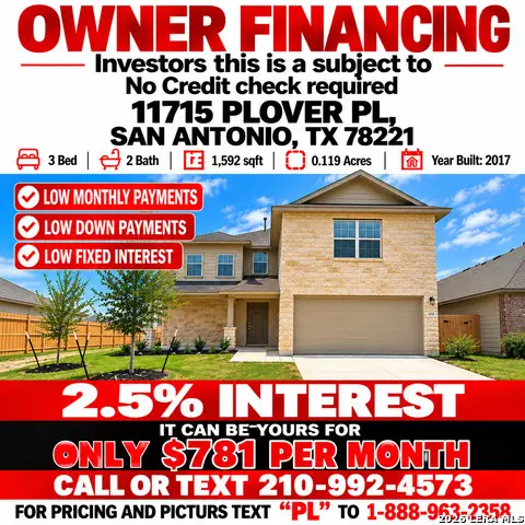 11715 Plover Pl, San Antonio, TX 78221 - #1