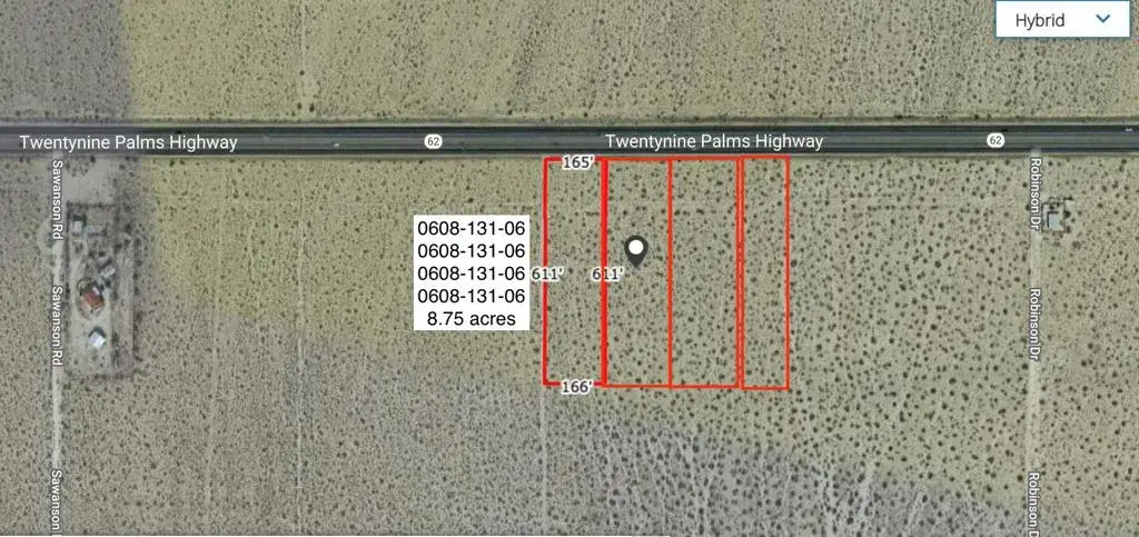 8 Acres Hwy 62 East Of Sawanson, Joshua Tree, CA 92252 - #1