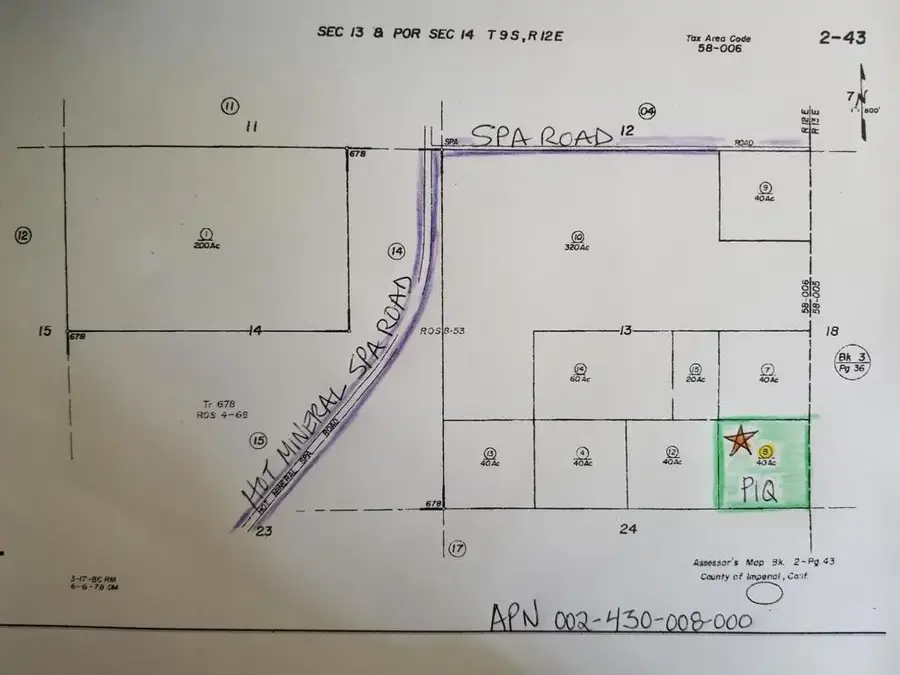 40 E Of Hot Mineral Spa, Niland, CA 92257 - #2