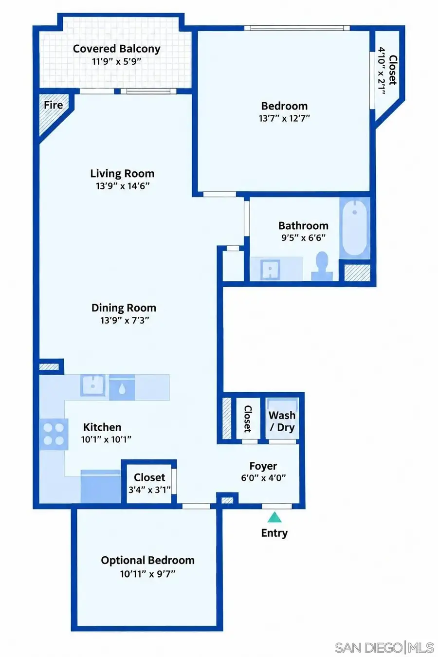 1240 India St #506, San Diego, CA 92101 - #2