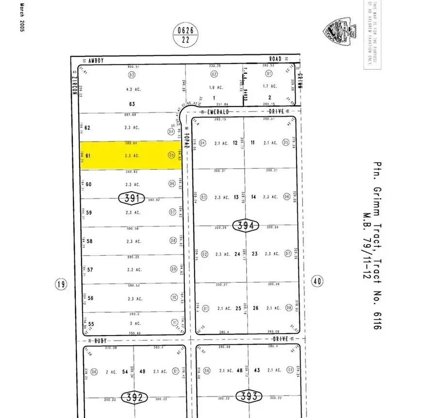 0 Topaz, Twentynine Palms Yucca Valley, CA 92277 - Image #2